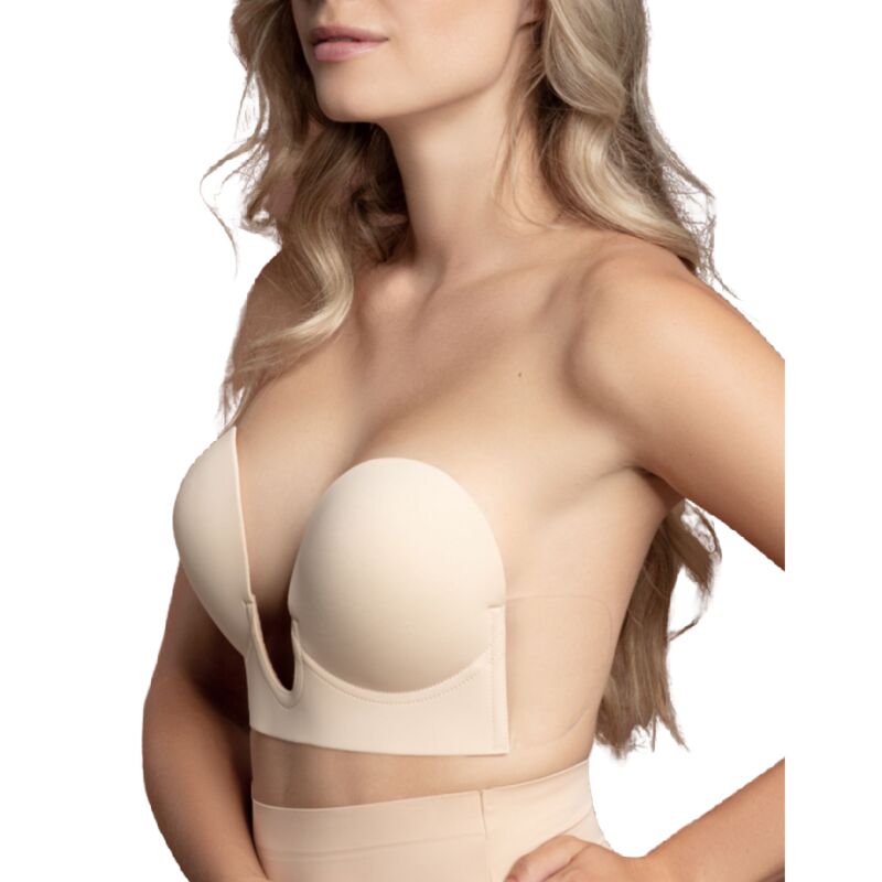 BYE-BRA - STRAPLESS BRA BEIGE CUP E