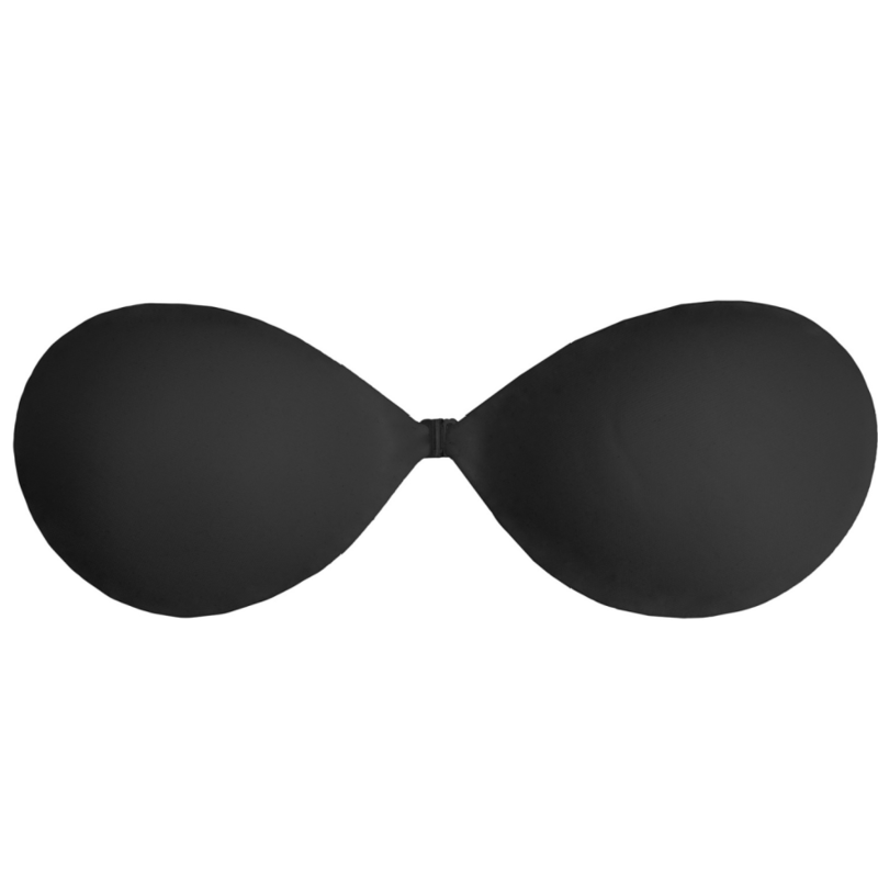 BYE-BRA - INVISIBLE BLACK BRA CUP B