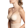 BYE-BRA - INVISIBLE BEIGE BRA CUP B