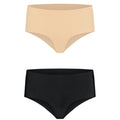 BYE-BRA - 2 PACK SEAMLESS BRIEFS SIZE L