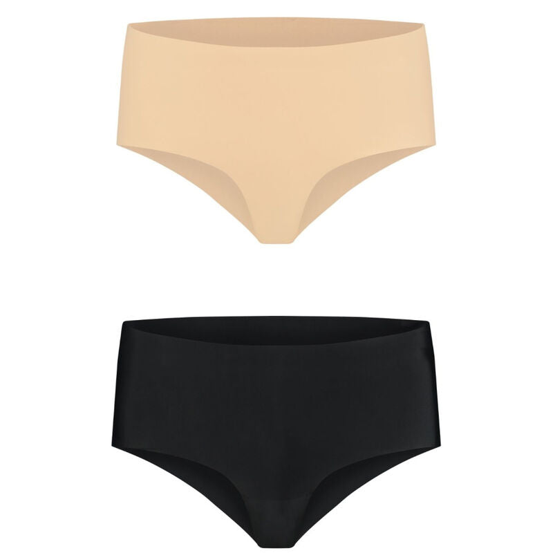 BYE-BRA - 2 PACK SEAMLESS BRIEFS SIZE L