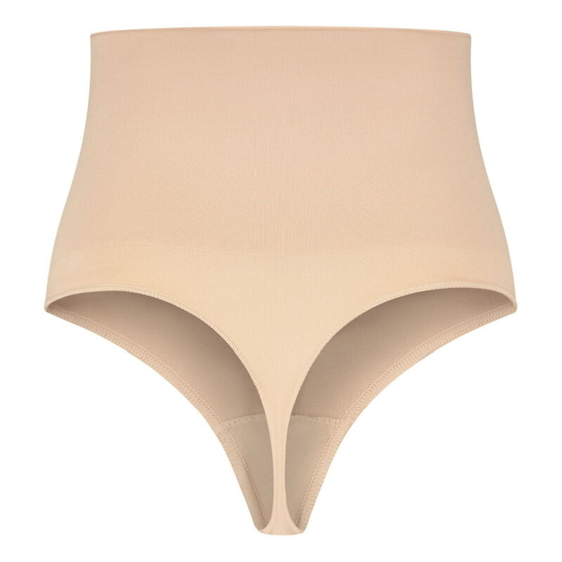 BYE-BRA - SEAMLESS THONG SHAPER BEIGE SIZE XL