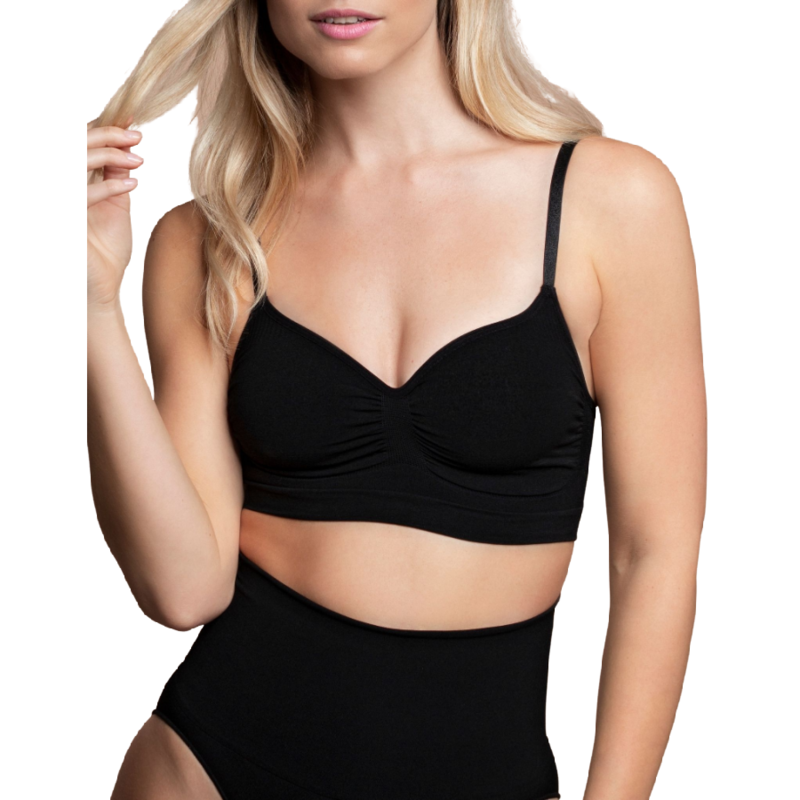 BYE-BRA - MEDIUM CONTROL BRA WITH NO PADDED CUPS SIZE S