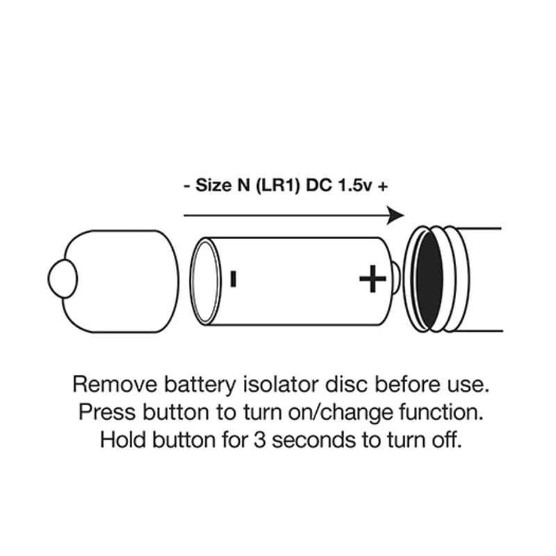 ROCKS-OFF - RO-80MM VIBRATING EGG MIDNIGHT METAL