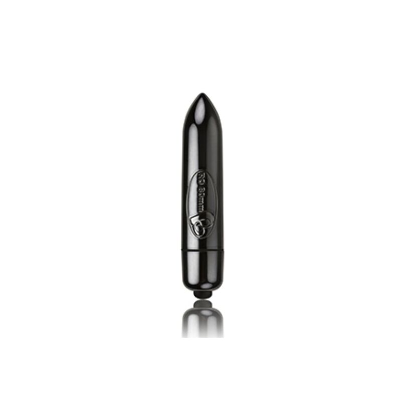 ROCKS-OFF - RO-80MM VIBRATING EGG MIDNIGHT METAL