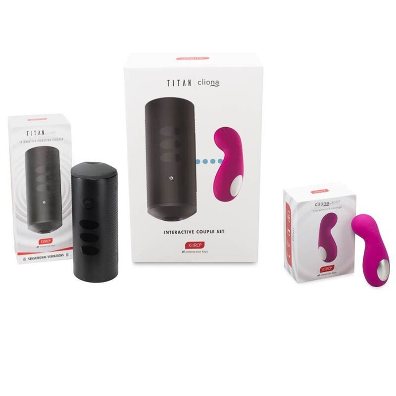 KIIROO - TITAN AND CLIONA LILAC COUPLE SET