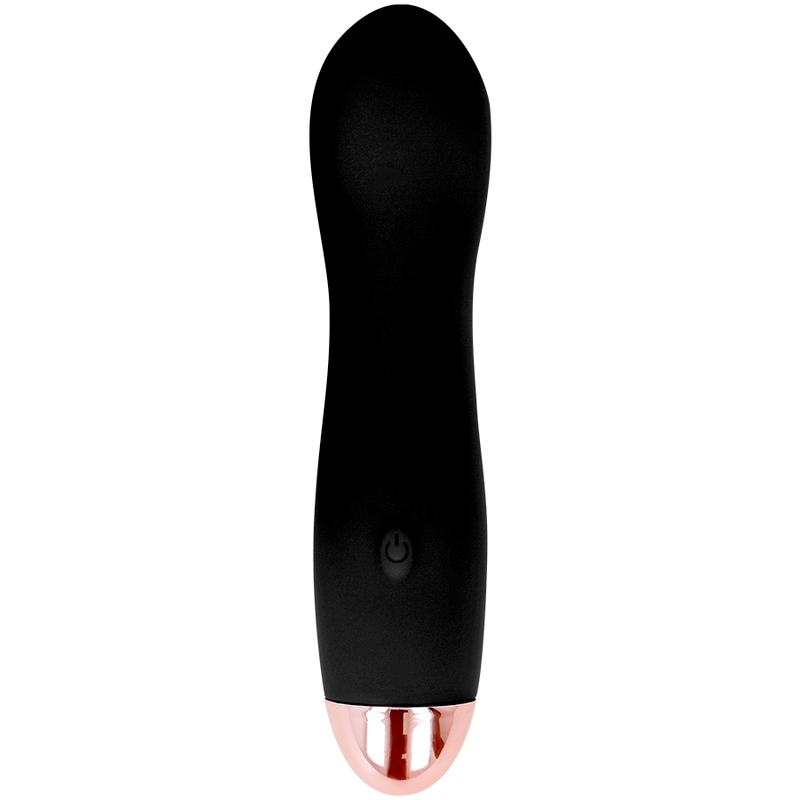 DOLCE VITA - RECHARGEABLE VIBRATOR ONE BLACK 7 SPEEDS