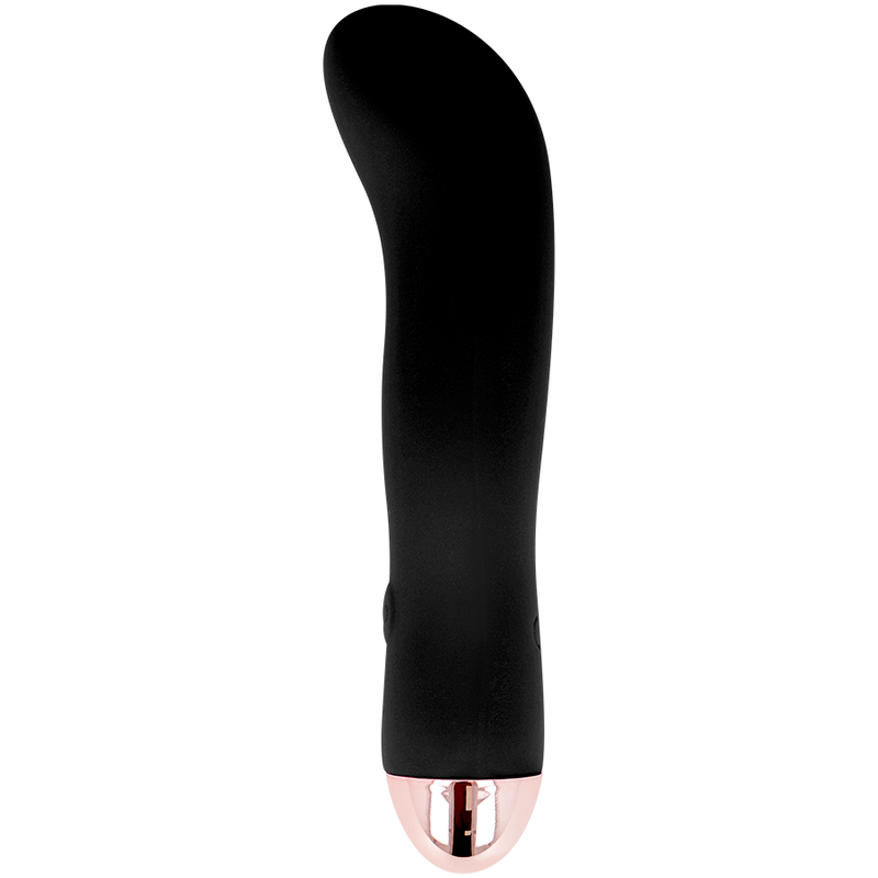 DOLCE VITA - RECHARGEABLE DUAL BLACK 7-SPEED VIBRATOR