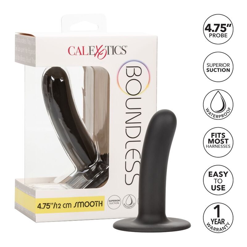 CALEXOTICS - BOUNDLESS DILDO 12 CM HARNESS-COMPATIBLE SMOOTH