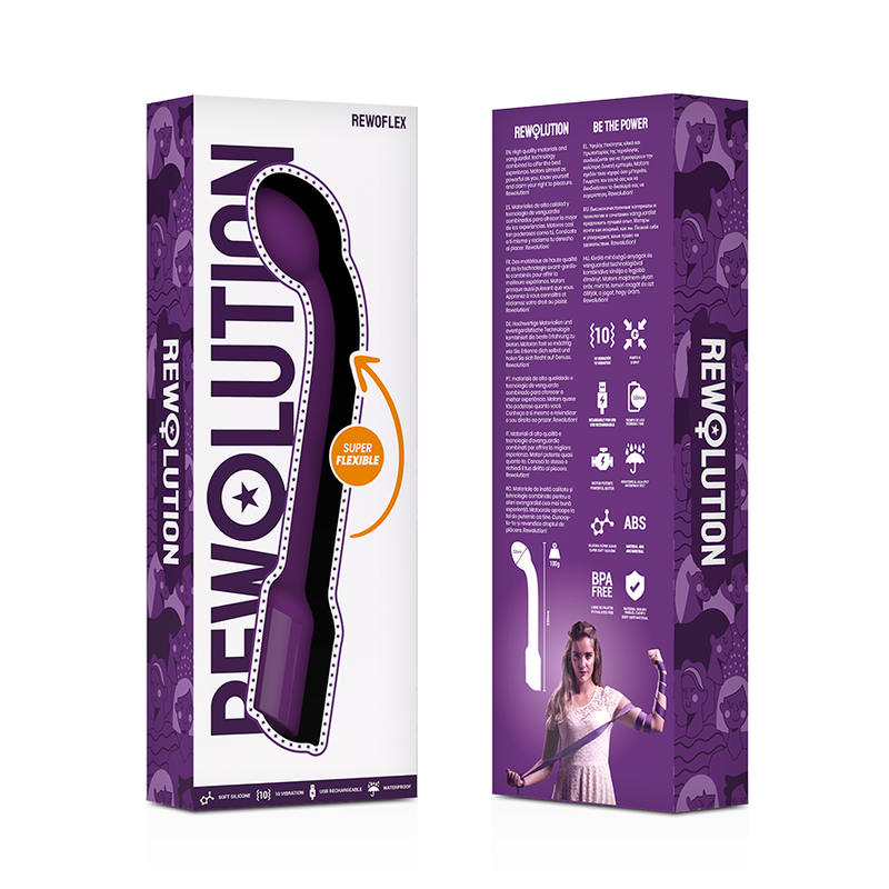 REWOLUTION - REWOFLEX FLEXIBLE G-SPOT VIBRATING STIMULATOR