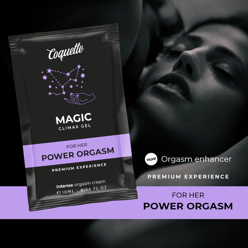 COQUETTE CHIC DESIRE - CLIMAX POCKET MAGIC GEL FOR HER ORGASM ENHANCING GEL 10ML