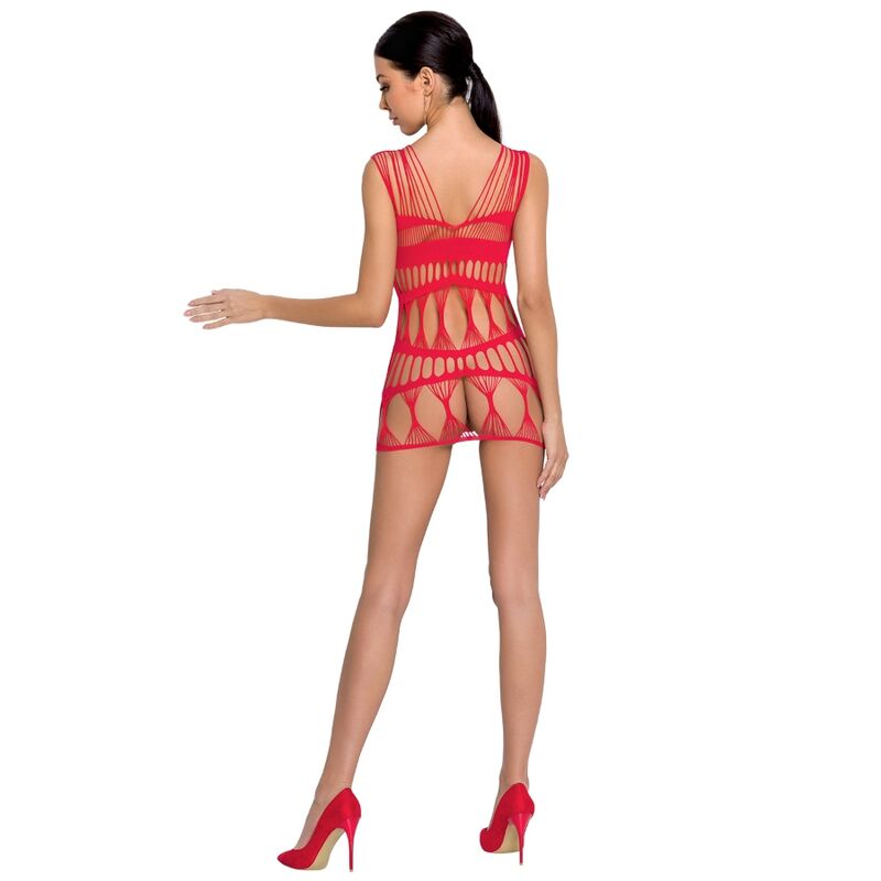 PASSION - WOMAN BS089 RED BODYSUIT ONE SIZE