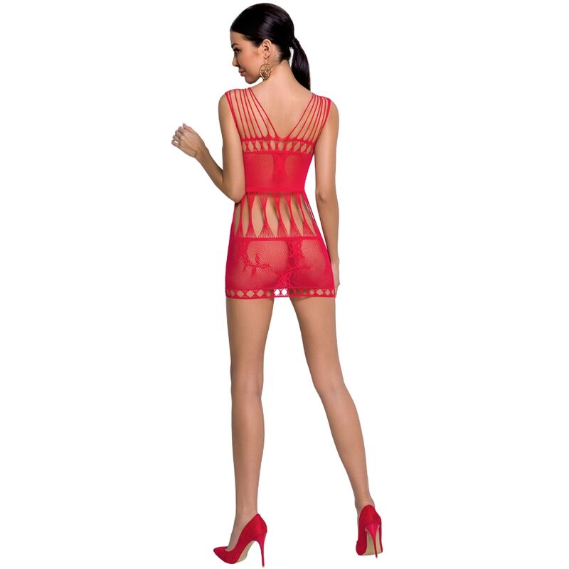PASSION - FEMME BS090 BODYSTOCKING RED ONE SIZE
