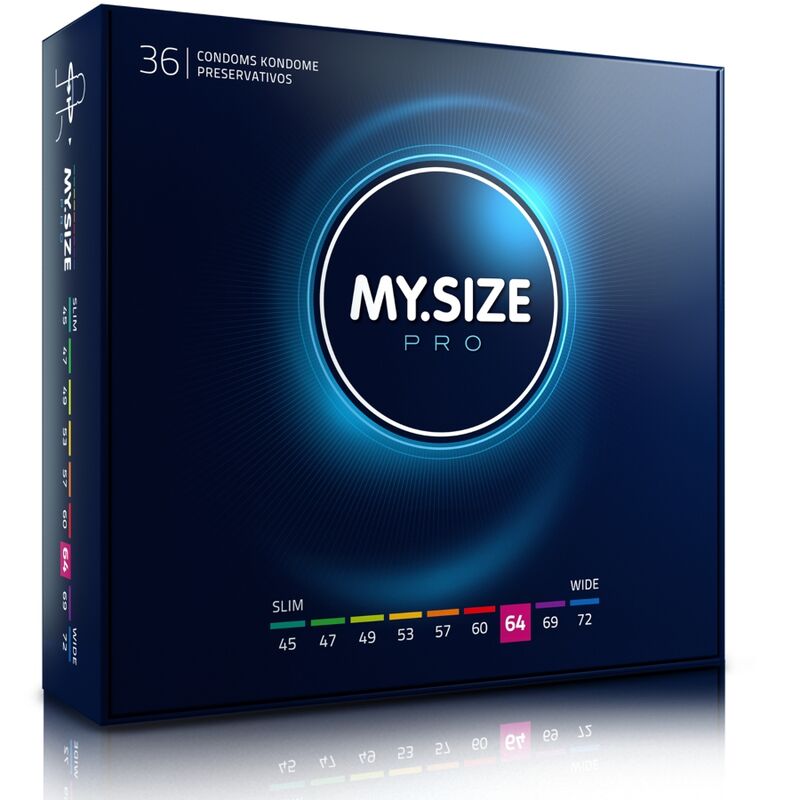 MY SIZE - PRO CONDOMS 64 MM 36 COUNT