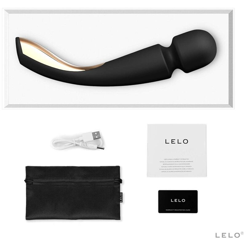 LELO - SMART WAND 2 MEDIUM MASSAGER BLACK