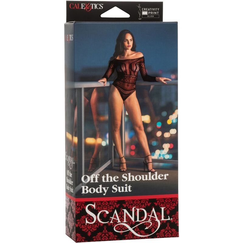 CALEXOTICS - SCANDAL ONE SIZE SHOULDER BODYSUIT
