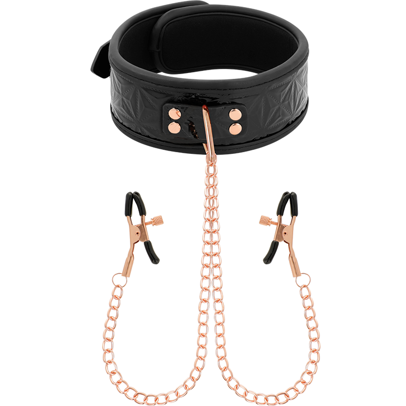 BEGME - BLACK EDITION BEGME BLACK EDITION COLLAR WITH METAL CLIPS