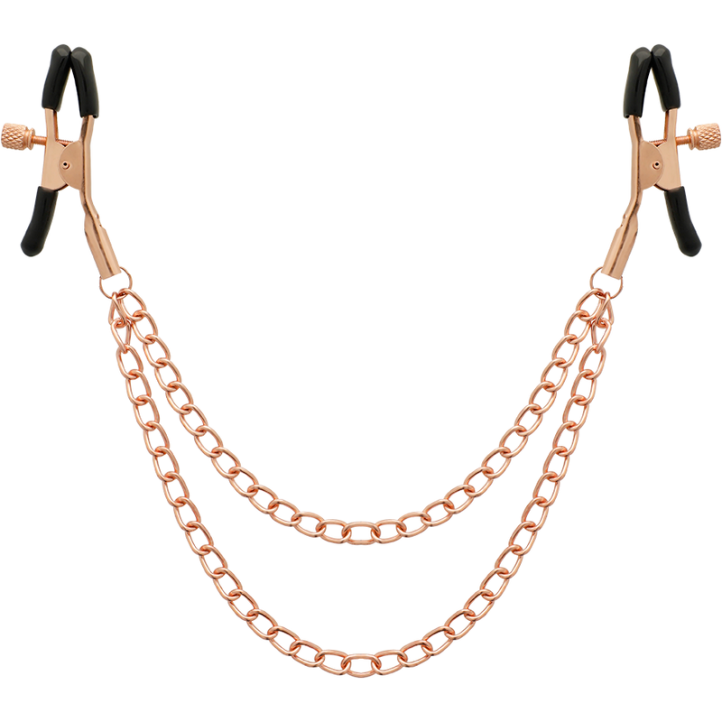 BEGME - BLACK EDITION PREMIUM NIPPLE CLAMPS WITH CHAIN