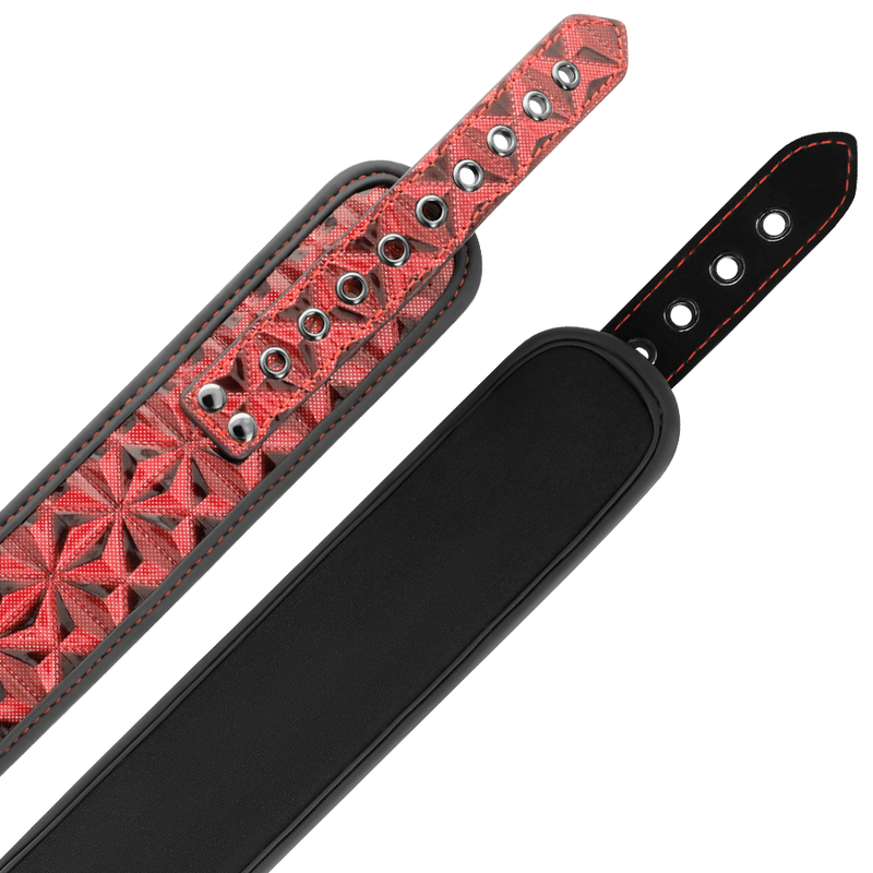 BEGME - RED EDITION COLLAR WITH TÉLÉMON CLAMPS WITH NEOPRENE LINING