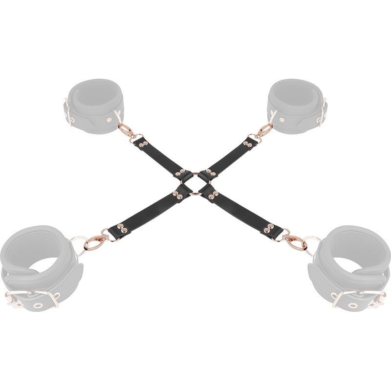 COQUETTE CHIC DESIRE - FAUX LEATHER FANCY PIG BOW TIE