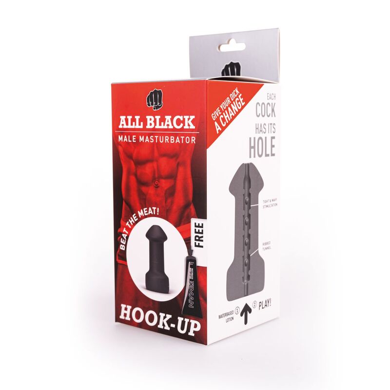 ALL BLACK - MASTURBATOR PLUG-IN
