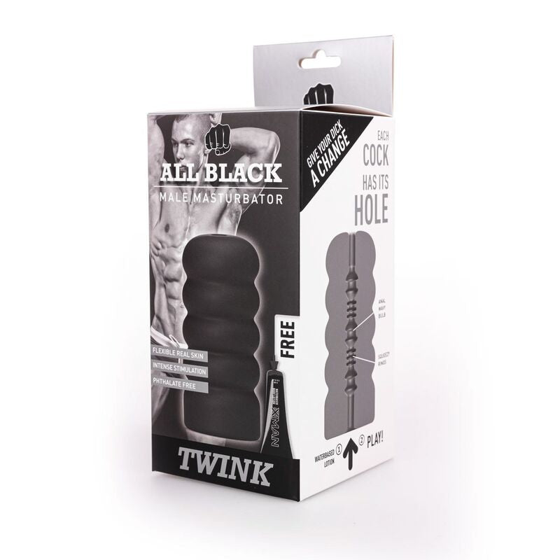 ALL BLACK - PUSSY MASTURBATOR
