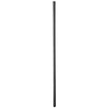 ALL BLACK - 6MM SILICONE URETHRAL SOUND
