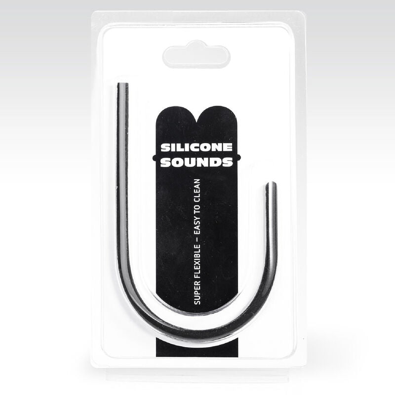 ALL BLACK - 6MM SILICONE URETHRAL SOUND
