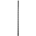 ALL BLACK - URETHRAL SOUND SILICONE 6/8 MM