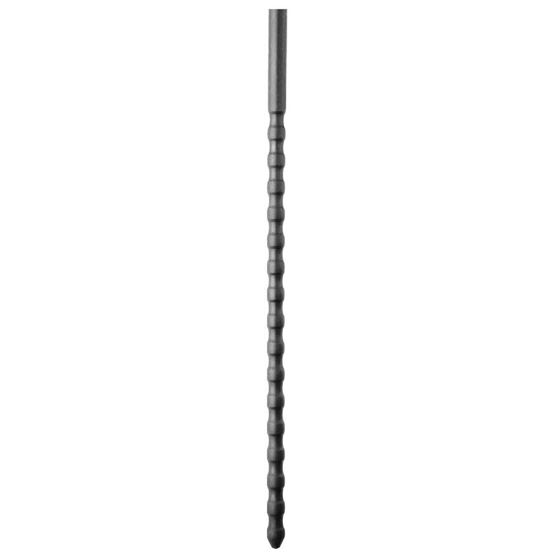 ALL BLACK - URETHRAL SOUND SILICONE 6/8 MM