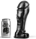 ALL BLACK - 22 CM WIDE-TIP DILDO