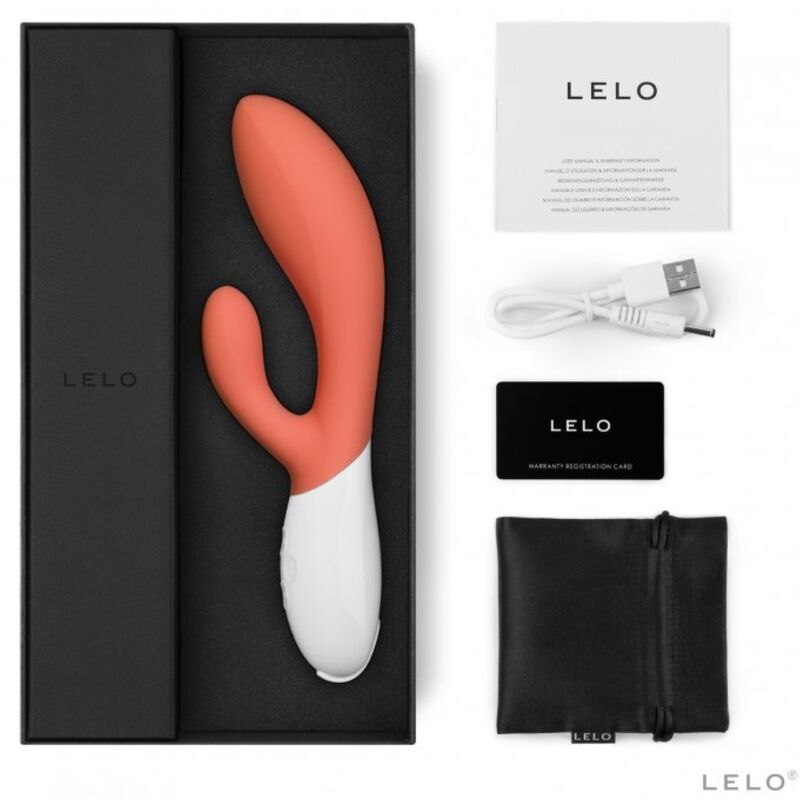 LELO - LUXE INA 3 CORAL RABBIT VIBRATOR