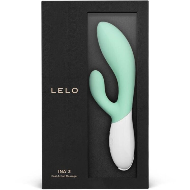 LELO - INA 3 GREEN RABBIT LUXURY VIBRATOR WITH ALGAE