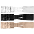 BYE-BRA - FLEXIBLE BRA EXTENDERS 2 HOOKS 3 UNITS