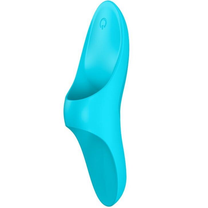 SATISFYER - FINGER VIBRATOR TEASER BLUE LIGHT