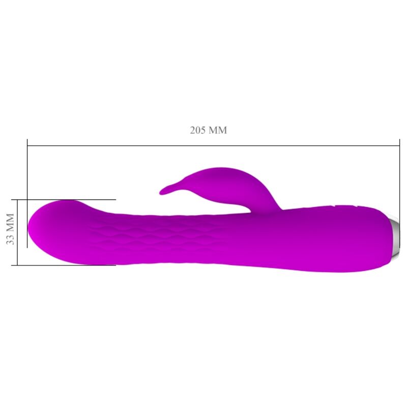 PRETTY LOVE - RECHARGEABLE ROTATING MOLLY VIBRATOR