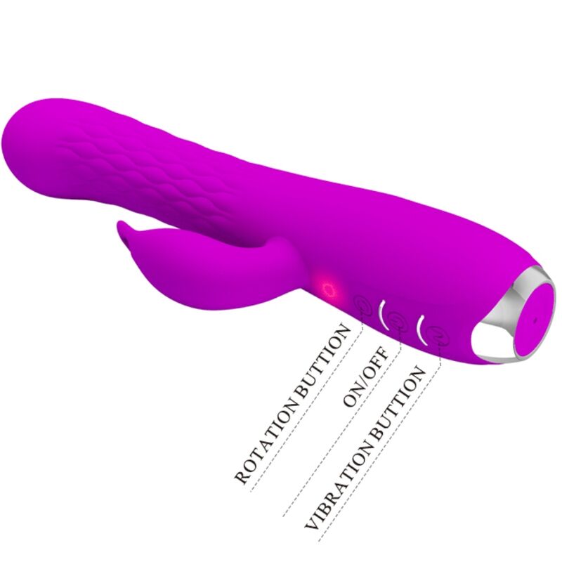 PRETTY LOVE - RECHARGEABLE ROTATING MOLLY VIBRATOR