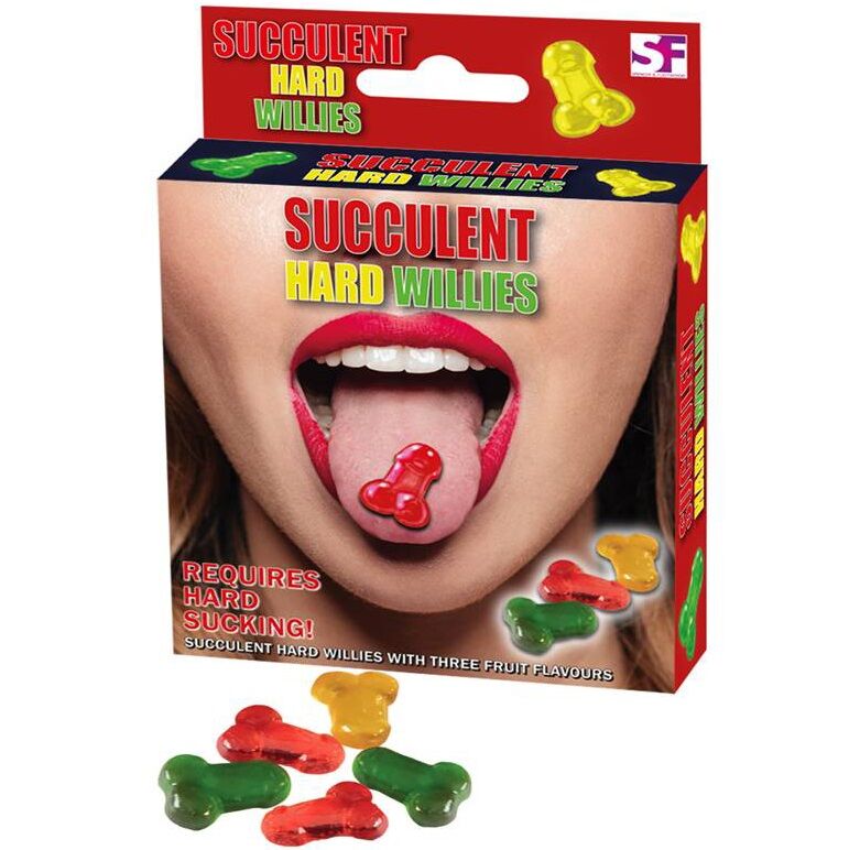 SPENCER & FLEETWOOD - HARD PENIS CANDIES THREE FLAVOURS