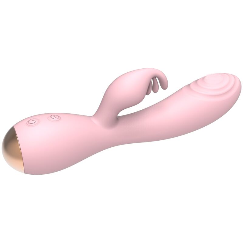 NALONE - MAGIC WAND VIBRATOR WITH RABBIT - LIGHT PINK