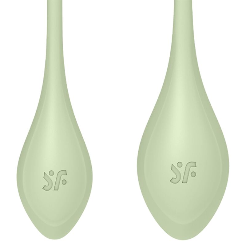 SATISFYER - YONI POWER TRAINING SET 2 GREEN