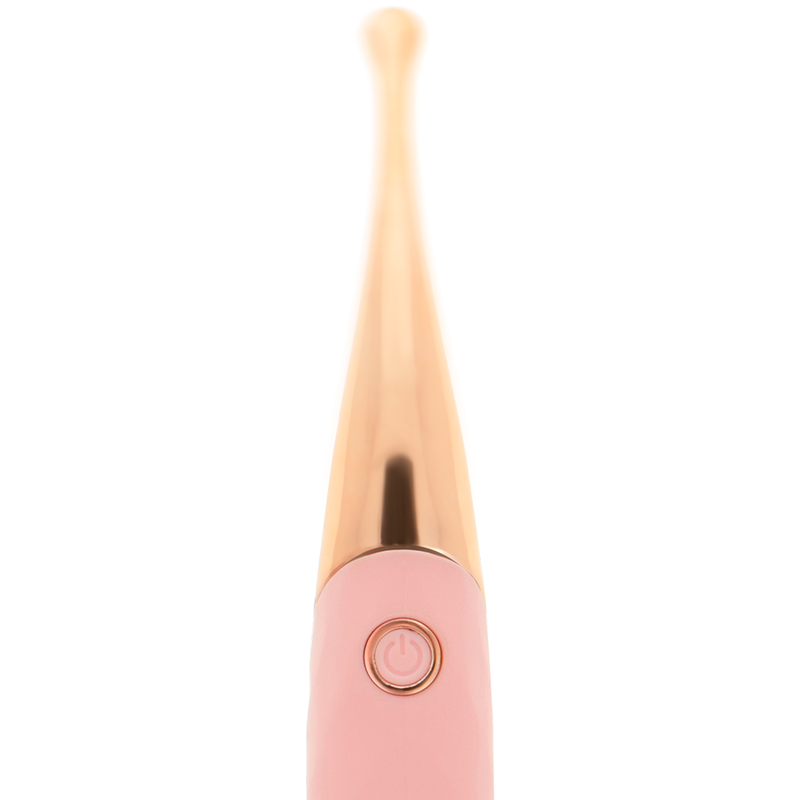 OHMAMA - RECHARGEABLE CLITORAL STIMULATOR 36 MODES PINK-ROSE GOLD