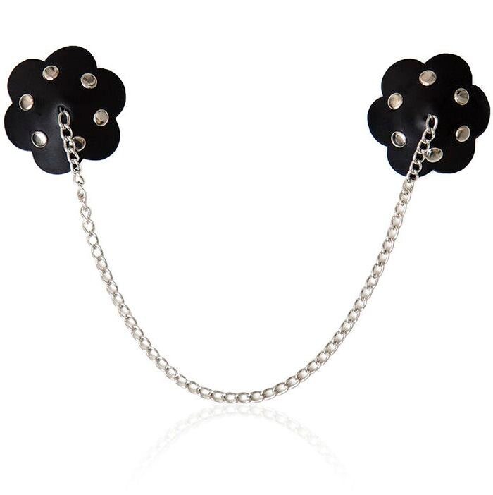 OHMAMA FETISH - NIPPLE SHIELD PETAL WITH CHAIN