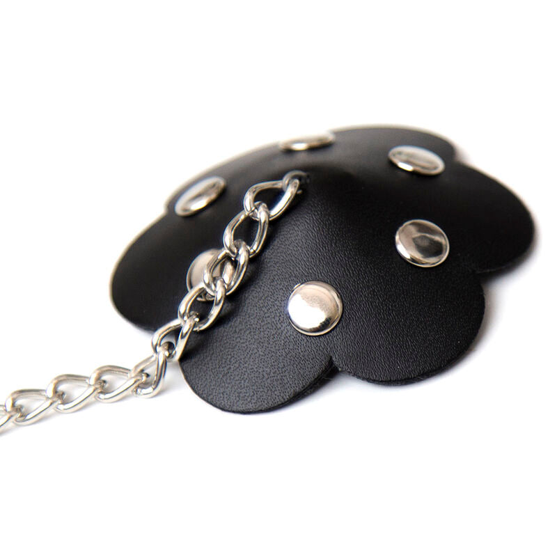 OHMAMA FETISH - NIPPLE SHIELD PETAL WITH CHAIN