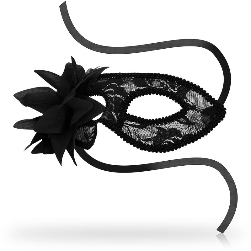 OHMAMA - BLACK LACE AND FLOWER MASKS