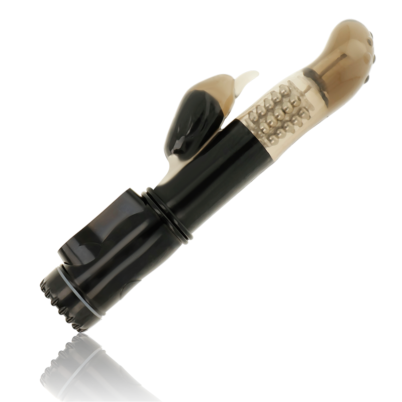OHMAMA - DELFIN ROTATING VIBRATOR WITH CLITORAL STIMULATOR