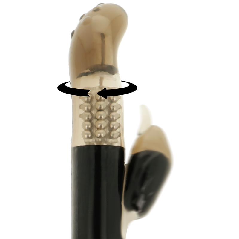 OHMAMA - DELFIN ROTATING VIBRATOR WITH CLITORAL STIMULATOR