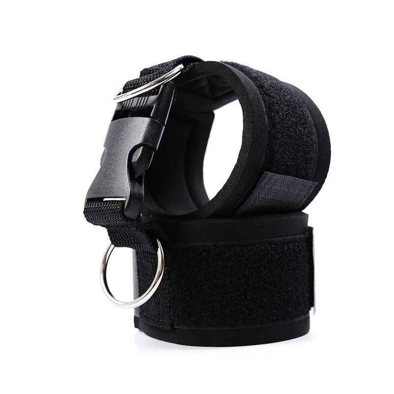 OHMAMA FETISH - NEOPRENE WRIST RESTRAINTS STRAPS AND BUCKLES