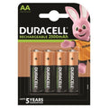 DURACELL - RECHARGEABLE BATTERY HR6 AA 2500mAh 4 PACK