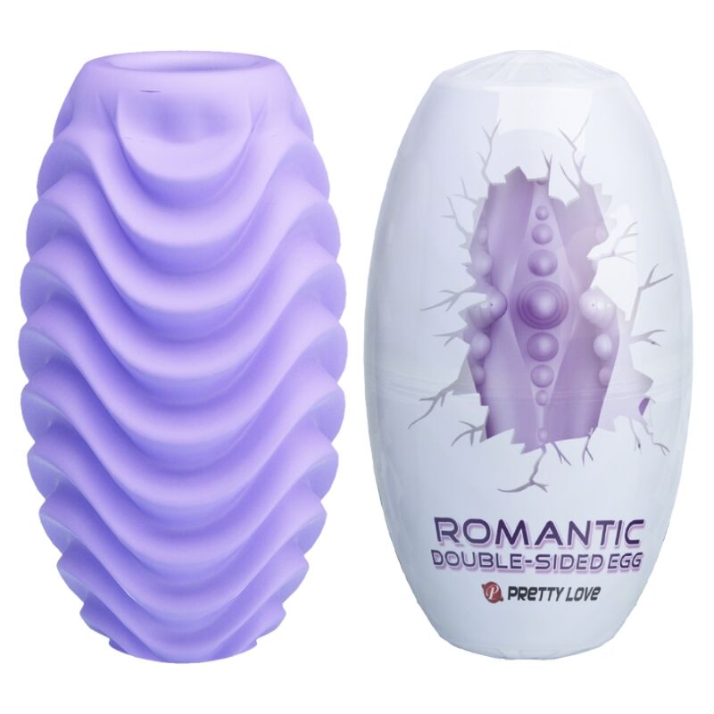 PRETTY LOVE - LILAC DOUBLE-SIDED MASTURBATION EGG