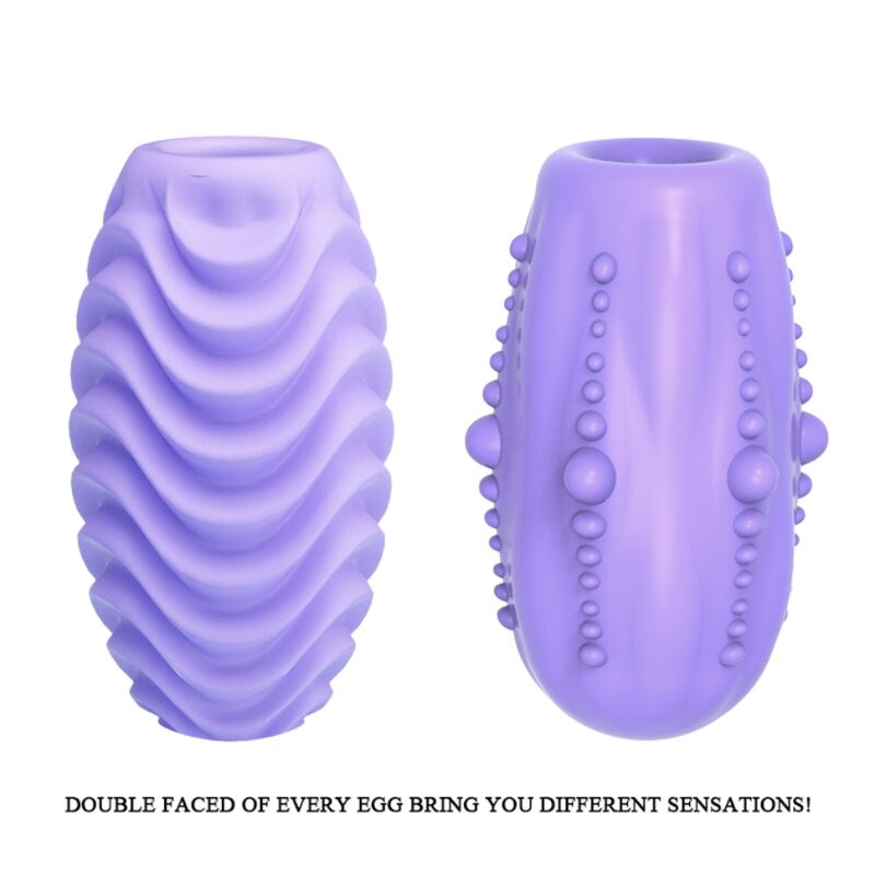 PRETTY LOVE - LILAC DOUBLE-SIDED MASTURBATION EGG